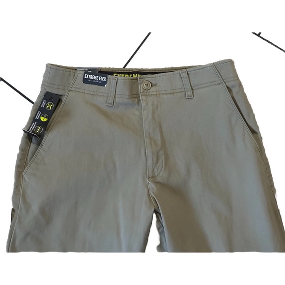 Bundle Of 2 Lee Extreme Motion Straight Fit Straight Leg Men 32X30 Khaki & Stone - Picture 9 of 10